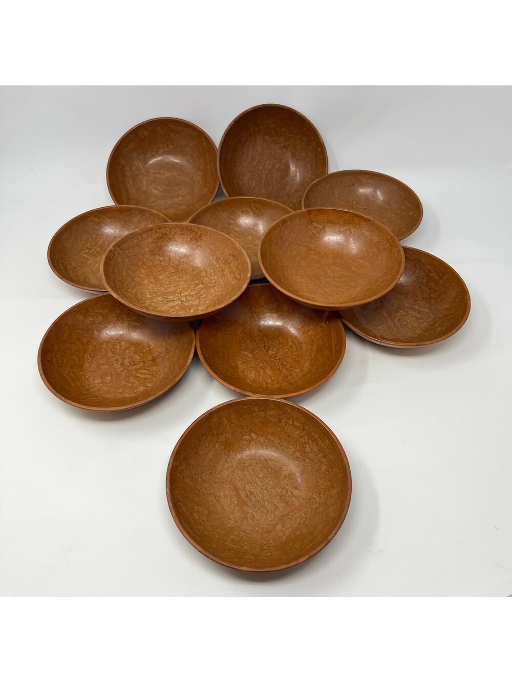 Vintage Kys-Ite 232 Bowls Melmac Melamine Set of 11 Salad Side Mid Century